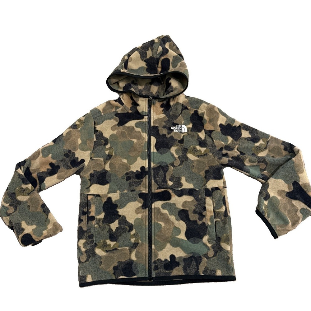 Camo Youth Northface Fleece